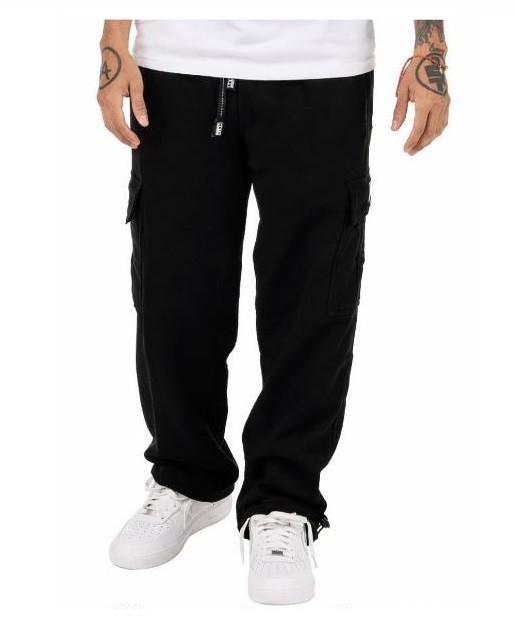 Pro Club Men’s Heavyweight Fleece Cargo Sweatpants Solid Colors