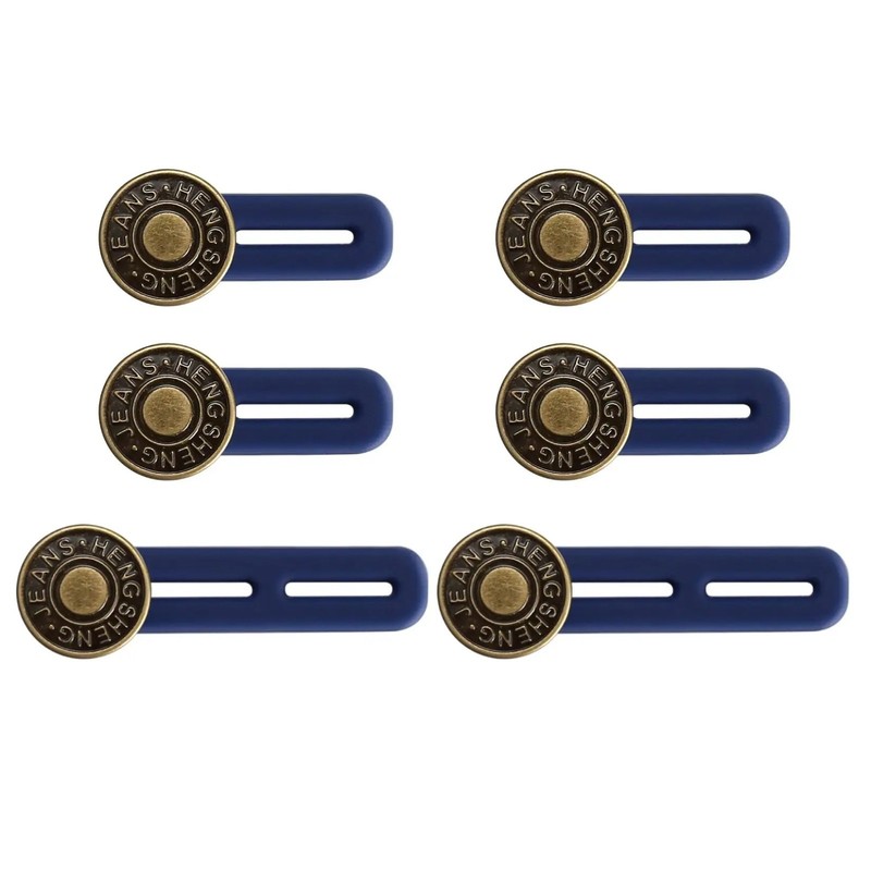 6PCS Jeans Button Extender Adjustable Waist Extender for Men Women Pants gallery