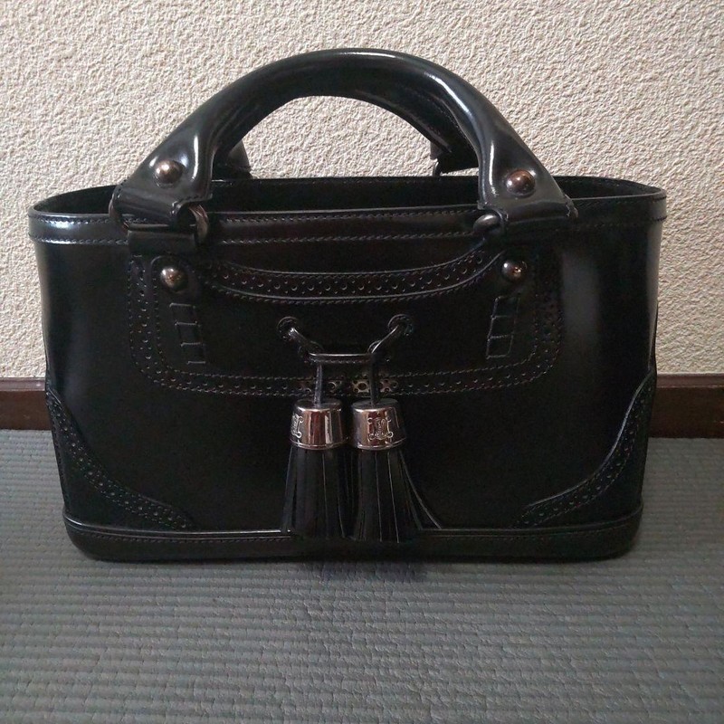 Super Celine Boogie Bag Punching Black