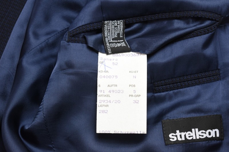 STRELLSON Blazer Mens Single Breasted (EU) 52 Button gallery