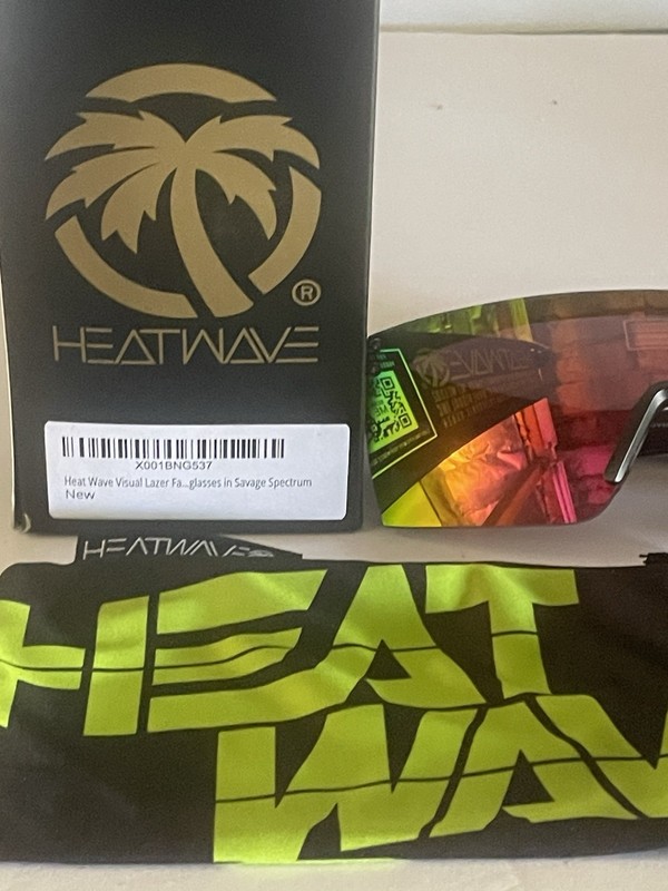 Lazer Face Sunglasses: Savage Spectrum Z.87 POLARIZED / No