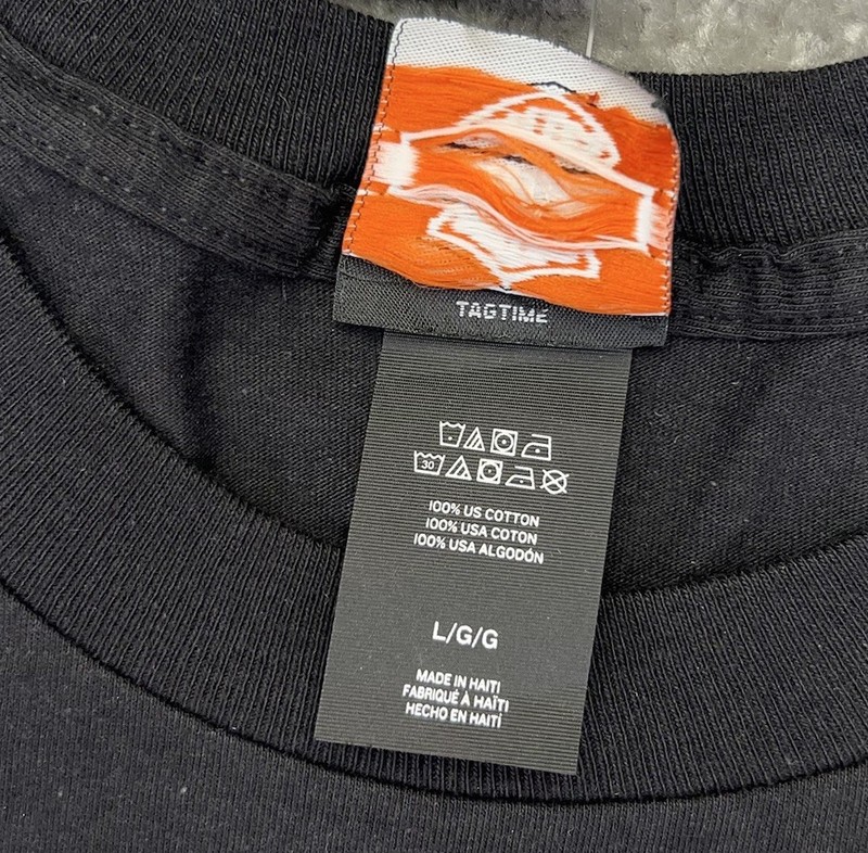 HARLEY DAVIDSON T-Shirt Men Established 1903 Motorcycles Graphic Large Black NWT gallery