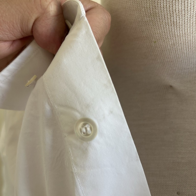 MAISON MARGIELA 2024 IT 42 Gathered White Shirt gallery