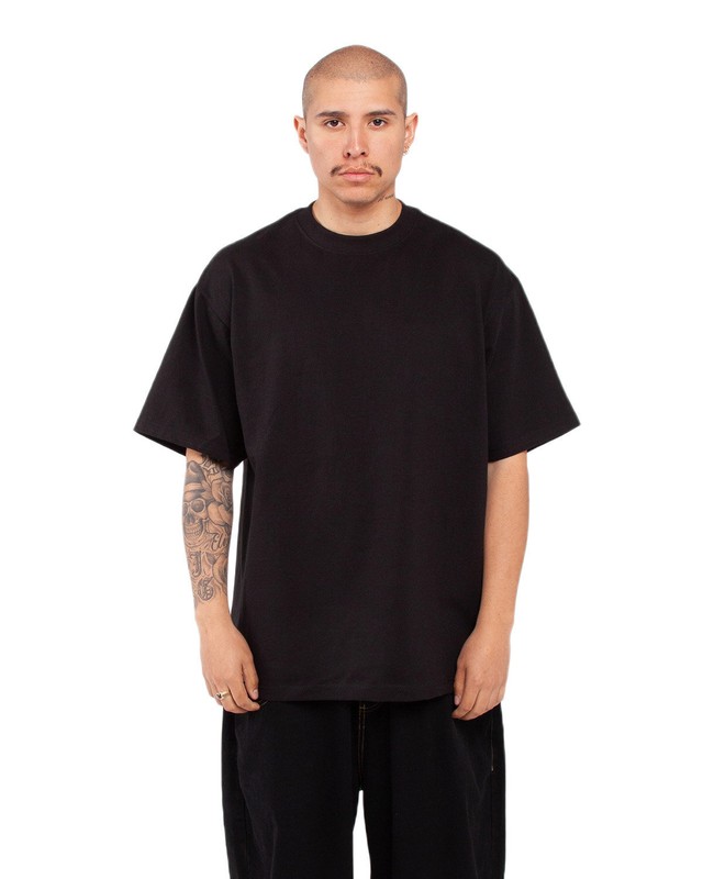 Pack Of 3 Shaka Wear SHMHSS Adult Max Heavyweight Stylish Plain T-Shirt