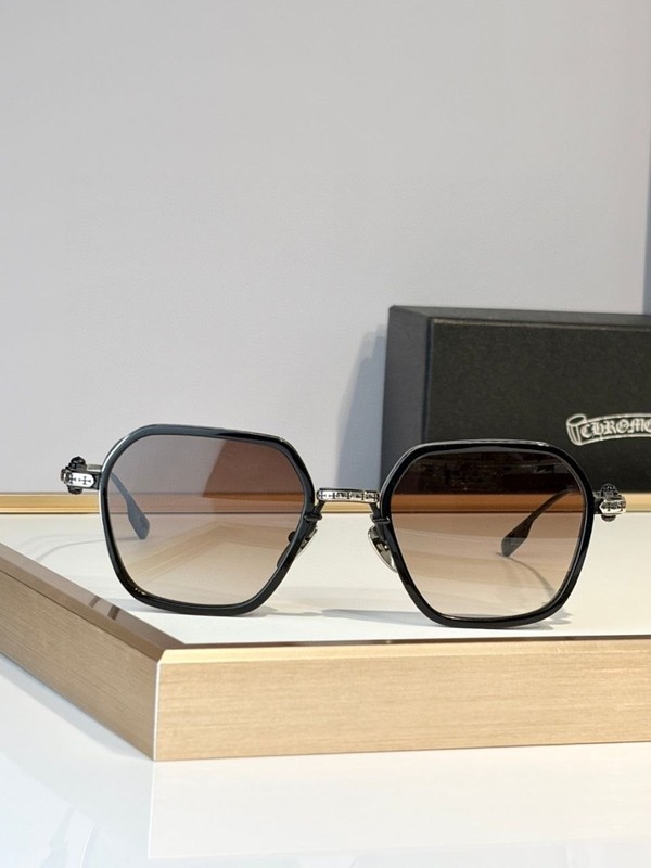 Chrome Hearts Style Oversized Geometric Sunglasses gallery