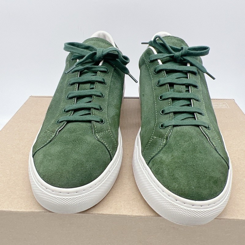 Common Projects Retro Men’s Fashion Sneakers Green White Nubuck EU 42 US 9 gallery