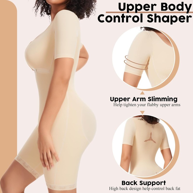 Post Surgery Stage 2 Liposuction Compression Garment Fajas Colombian Body Shaper gallery