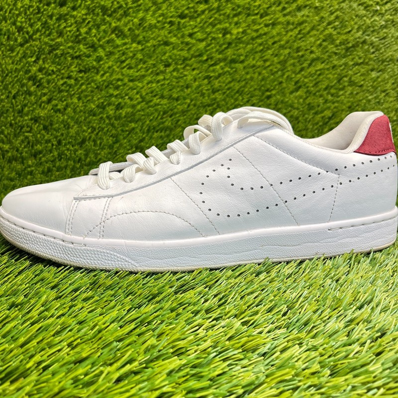 Nike Tennis Classic Ultra Leather Mens Size 11 White Red Athletic Shoes Sneakers gallery