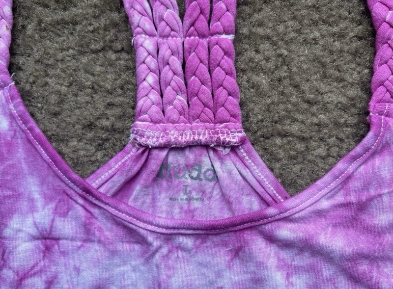 Mudd Tie Dye Crop Tank Size Large gallery
