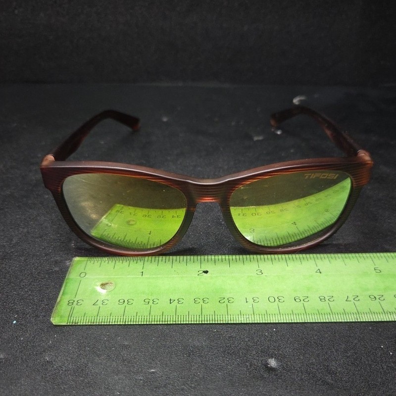 Tifosi Swank Sunglasses, Brown Woodgrain Gold Mirror Lens, Men's Sport Lifestyle gallery