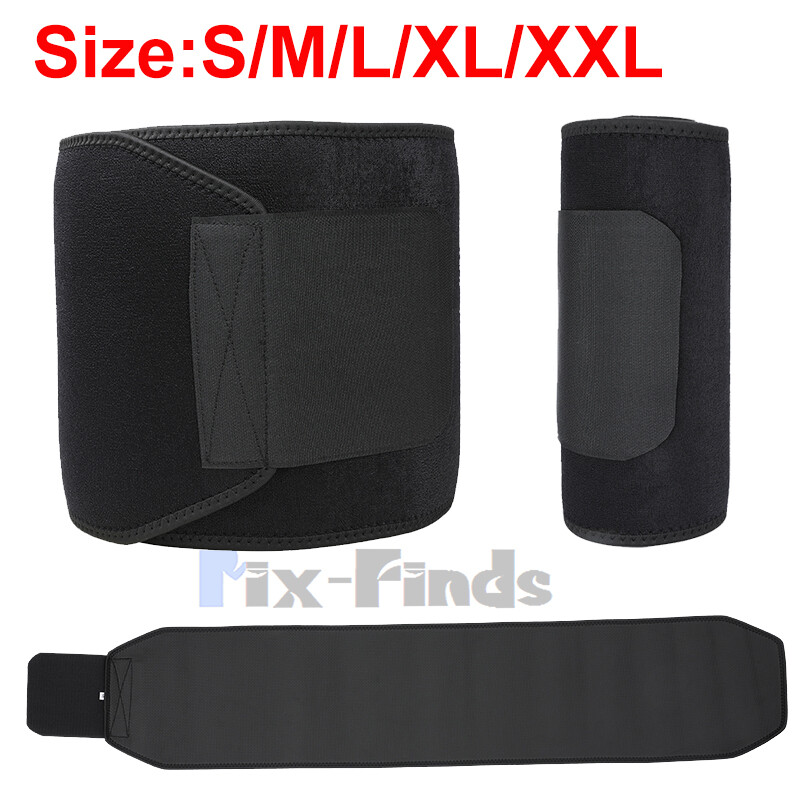 Waist Trimmer for Men Weight Loss Sweat Sport Shaper Sauna Belt Band Fat Burner