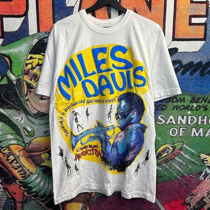 Miles Davis Shirt, Miles Davis Cotton White Unisex T-shirt VN2347