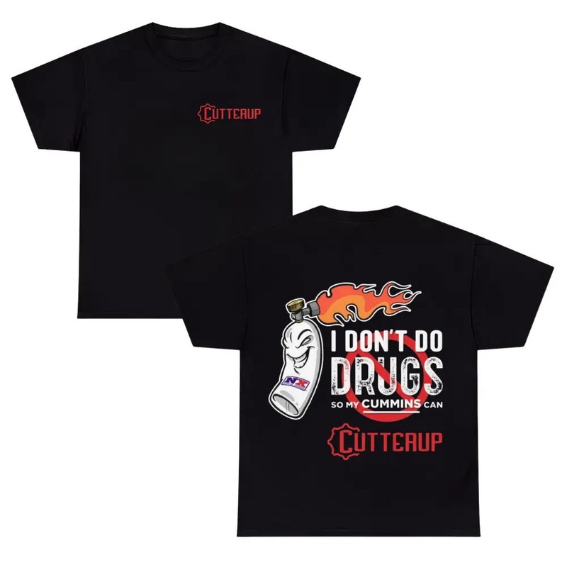 Diesel Truck Funny Slogan Graphic T-Shirt Cummins Style Tee