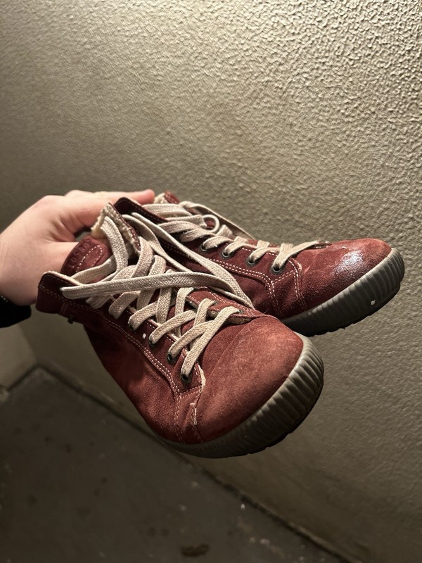 Legero Gore-Tex women's winter boots suede burgundy approx. size 38-39 gallery
