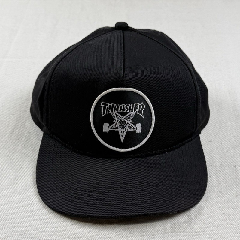 Vintage Thrasher Pentagram Logo Snapback Skate Hat