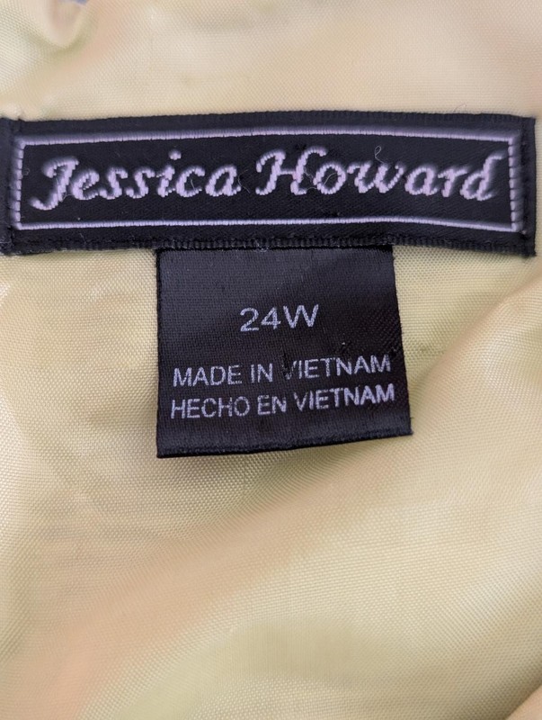 Jessica Howard 24W Blue Plaid Dress/Excellent Used Condition gallery