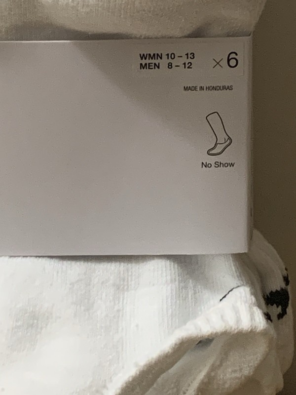 Nike Everyday Plus Dri-Fit 6pk Cushioned No Show Socks Sz L/W10-13/M8-12 NEW $28 gallery