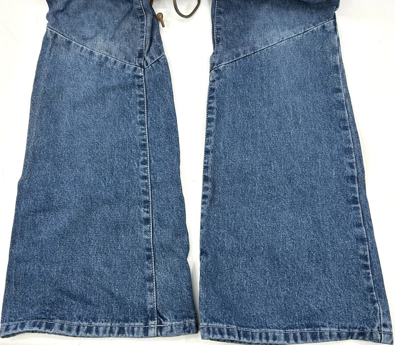 Vintage HOT KISS BASIC DENIM Women's Hippie Low Rise Pants - Size 5 gallery