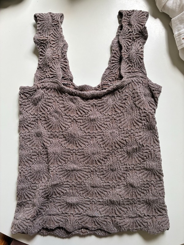 Intimately Free People Love Letter Cami Top Womens Withered Rose Pink Size M/L