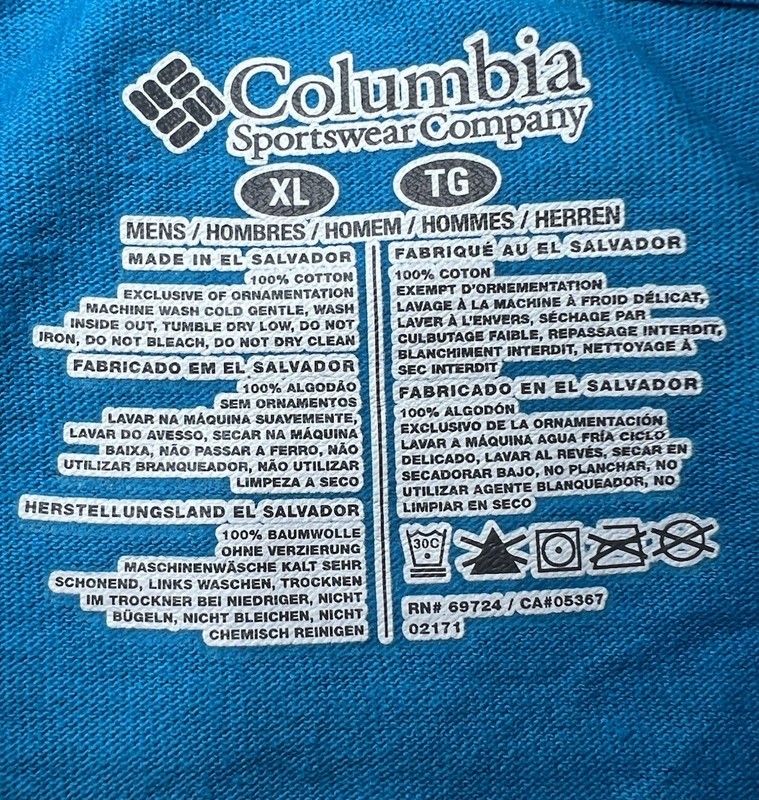 Columbia PFG Mahi Madness Art T-Shirt Mens XL Teal Blue Omnishade UPF15 NEW NWT gallery