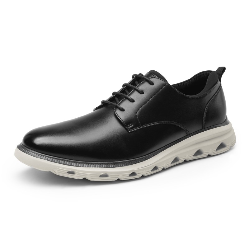 Men’s Dress Sneakers Casual Lace up Oxford Formal Shoes Breathable Upper 8-13