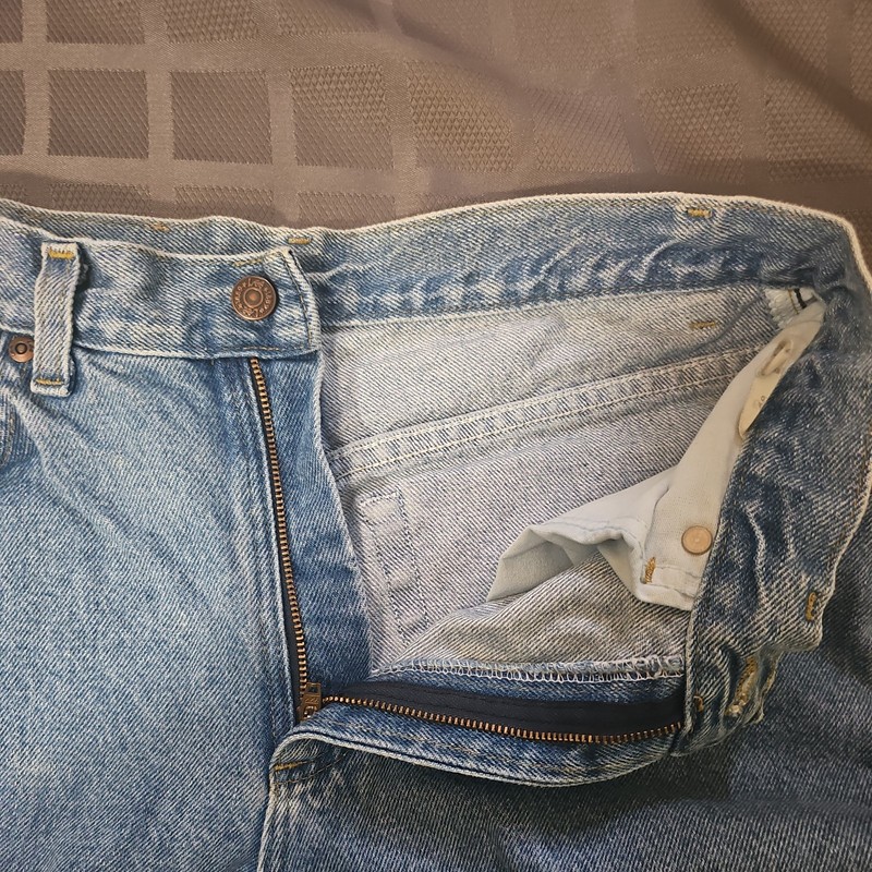 LEE RIDERS Light Wash Jeans 100% Cotton Denim Vintage 32×30 gallery