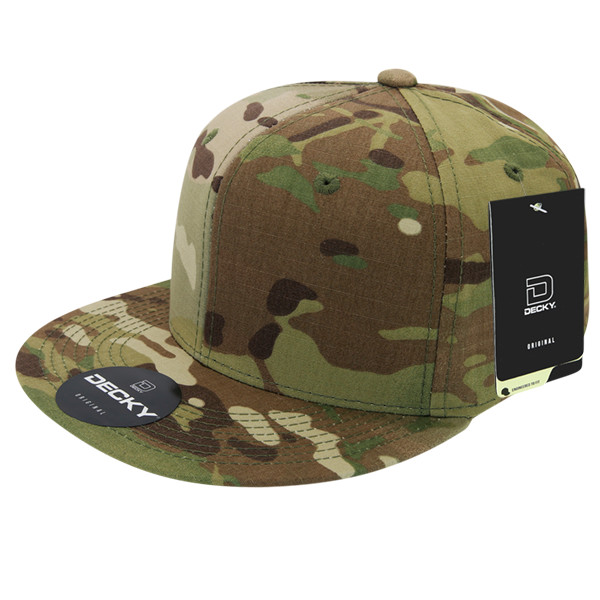 Decky Unisex MULTICAM Snapback Cap – 6302