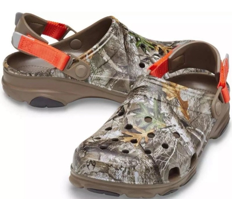 Crocs Unisex Classic All-Terrain Realtree Edge Clog 206504-267 Walnut Men’s 11