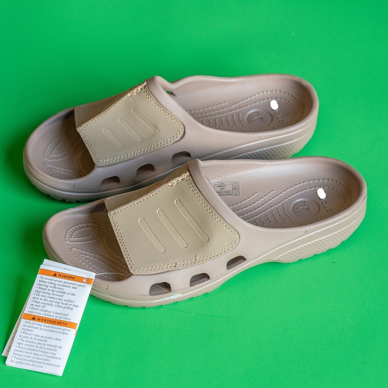 Cr0cs Unisex Classic Slide Sandals Quick Dry Non Slip Beach Shoes