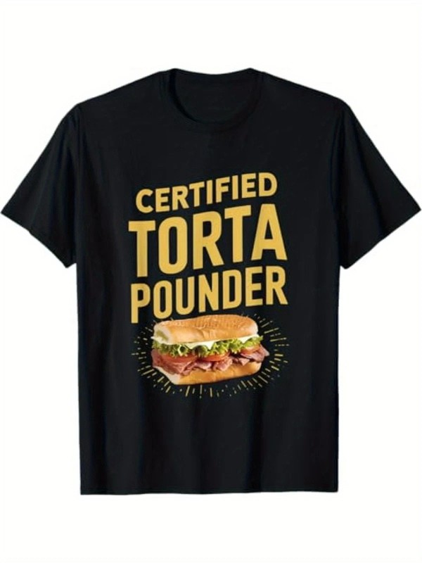 Funny Certified Torta Pounder Latino T-Shirt gallery