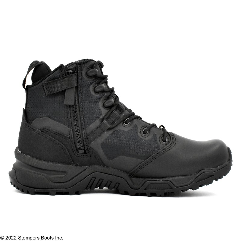 Altama 6" Black Alpha Fury W/Side Zip & Polishable Toe 176501 gallery