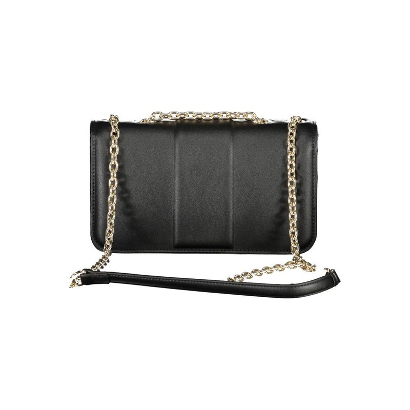 Mario Valentino Nero Poliuretano Women's Bag 100% Authentic - VA-34741 gallery