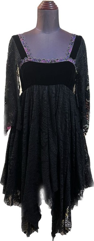 Anna Sui Collection One Piece Dress Vintage Japan