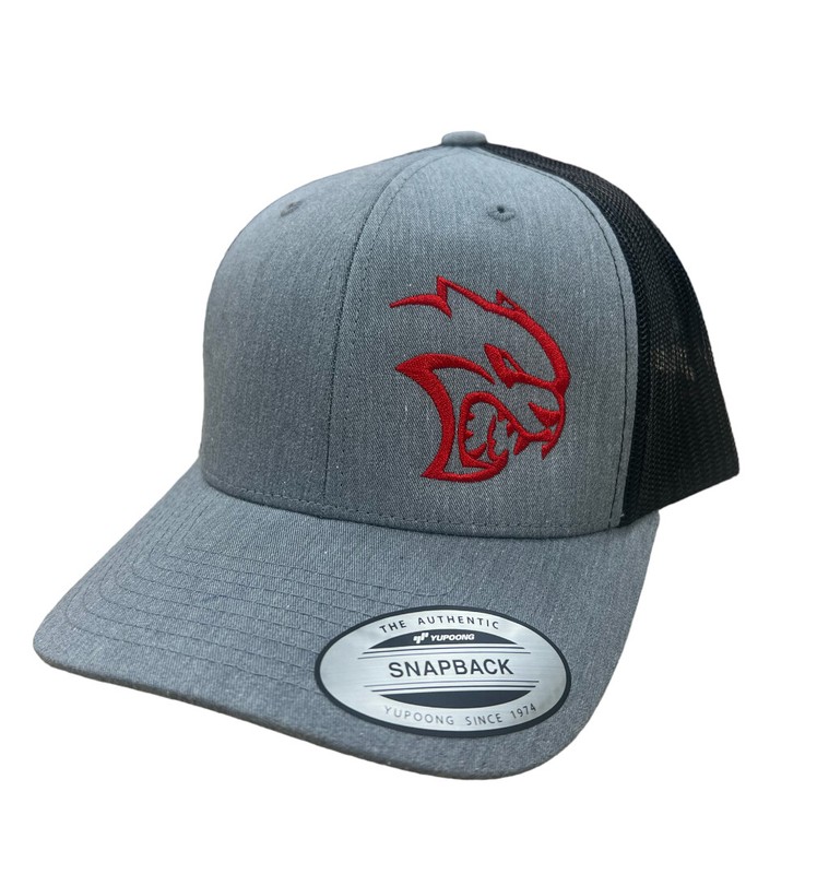 Dodge Charger Challenger 6.2L Hellcat Mesh Snapback Hat *Multiple Colors* gallery