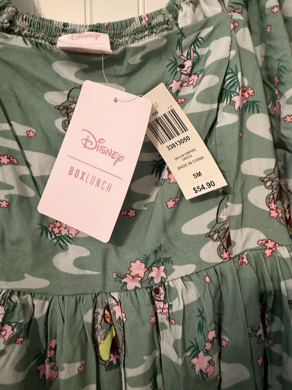 BoxLunch Women’s Mulan Dress Small gallery