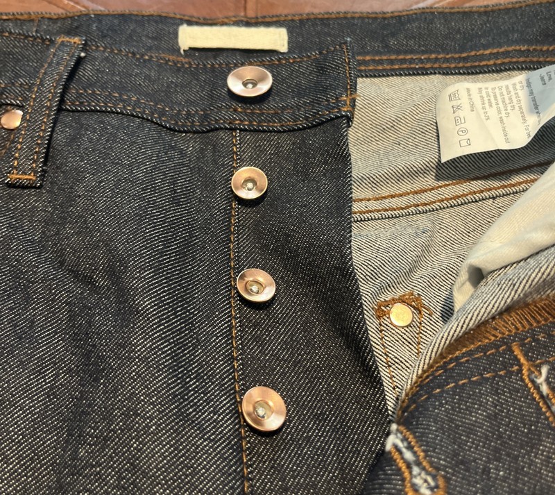 The Unbranded Brand UB601 34x30 Men’s 14.5 Oz Raw Selvedge Denim Jeans gallery