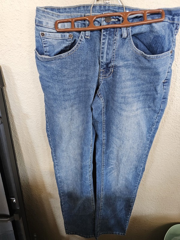 Izod Straight Fit Blue Jeans Stretchy Men’s 30×30 Waist 30 Length 30″