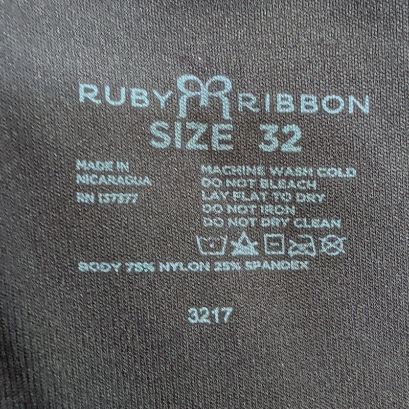 Ruby Ribbon Demiette Bra Black Size 32 Wireless Adjustable Straps gallery