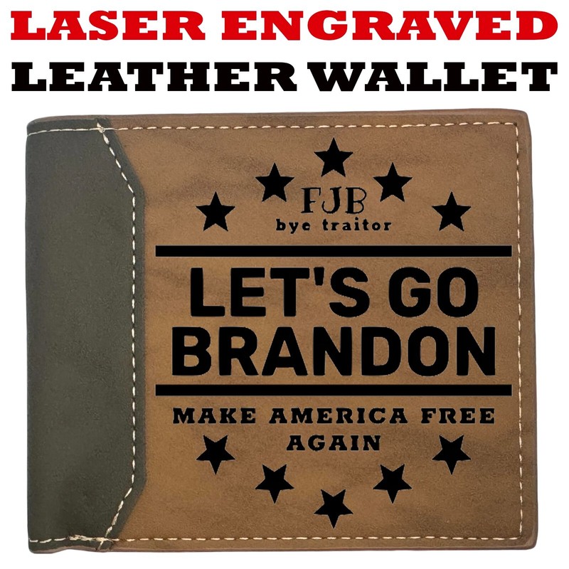 FJB Logo – FJB Logo Leather Wallet Bifold Premium Quality NEW