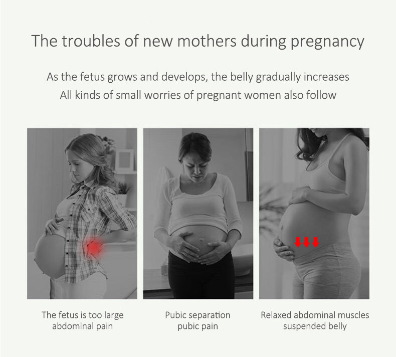 PREGNANCY MATERNITY BELT LUMBAR BACK SUPPORT WAIST BAND BELLY BUMP BRACE STRAPS gallery