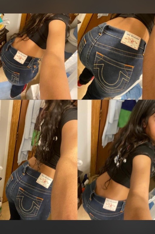 True Religion Women's Dark Wash Blue Denim Skinny Jeans Low Rise 5-Pocket gallery