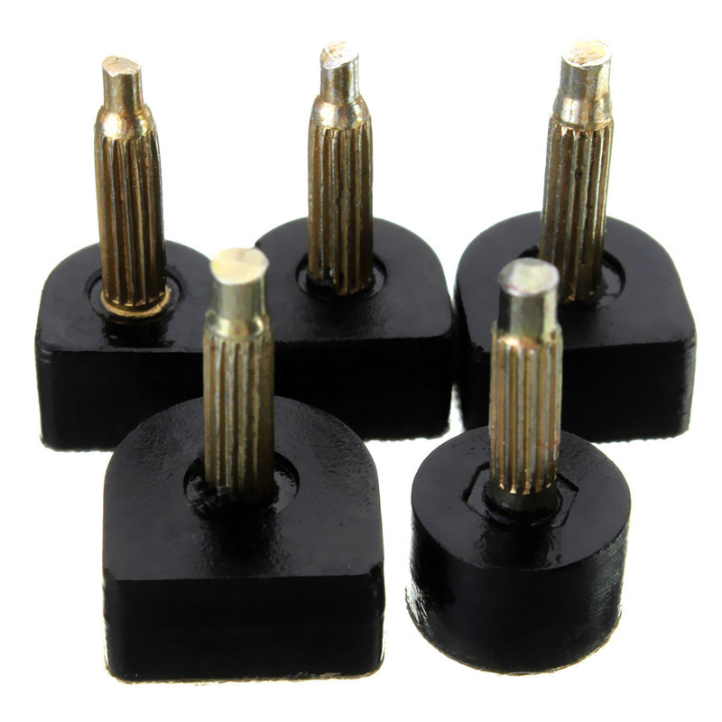 60PCS 5-Sizes High Heel Shoe Repair Tips Taps Pins Dowel Lifts Replacement gallery