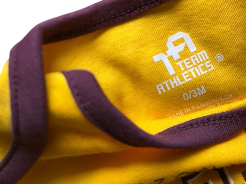 Team Athletics Arizona State Sun Devils Baby Romper 0-3M gallery