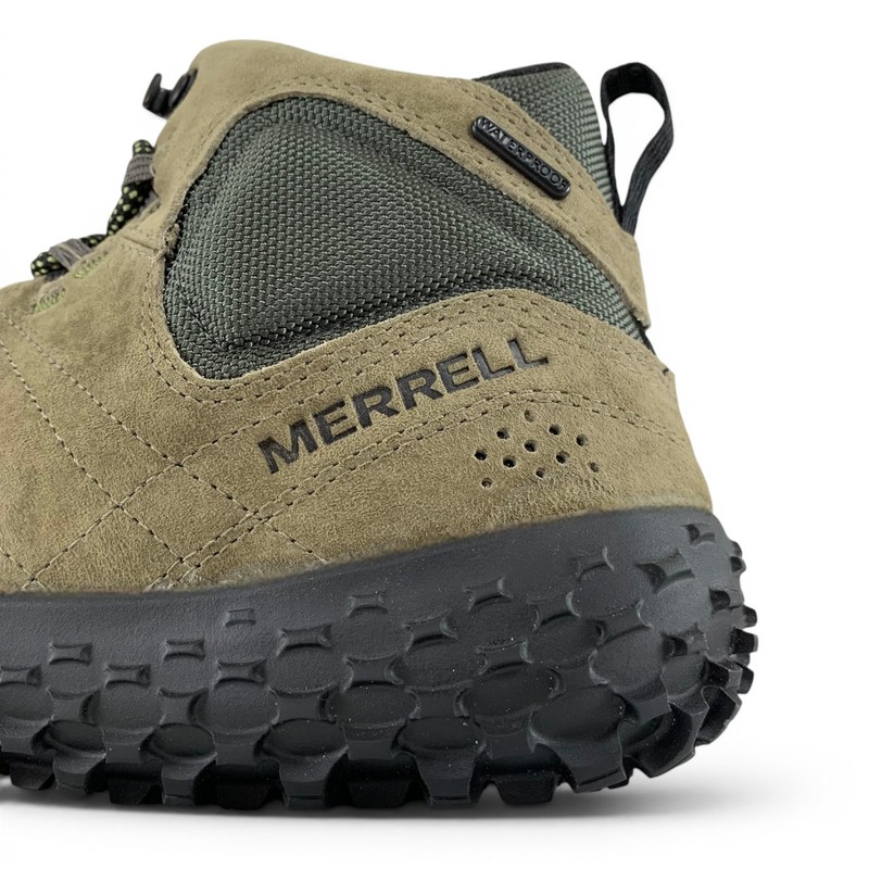 Merrell Wrapt Mid Waterproof Olive Men's Trail Running Hiking Shoes J5006859 gallery