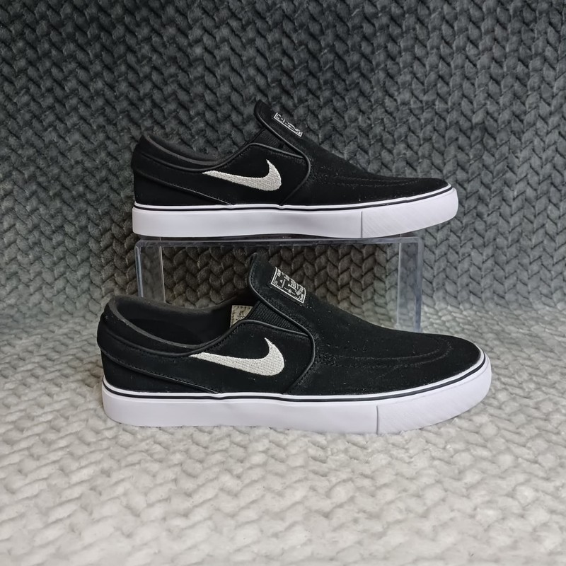 Nike SB Janoski OG+ Slip On Men’s Shoes Sneakers Black White FN5893-001 Size 5.5