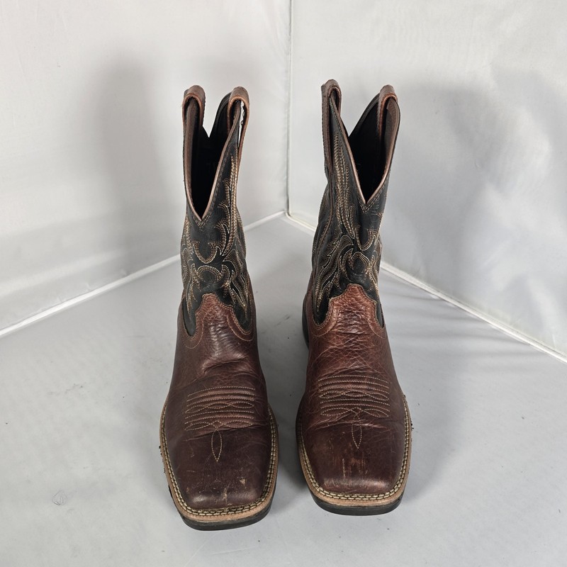 Ariat Ridgeback Mens Western Cowboy Boots 7 D Wide Square Toe Leather 10046983 gallery
