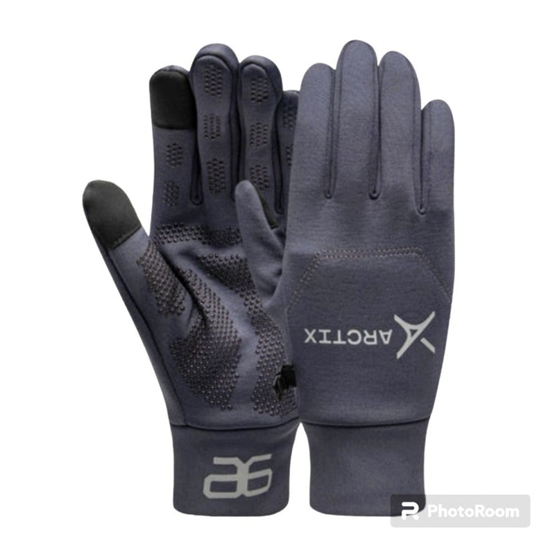 NWT Arctix Jericho Size Medium Gray Slim-Fit Tech Winter Performance Gloves