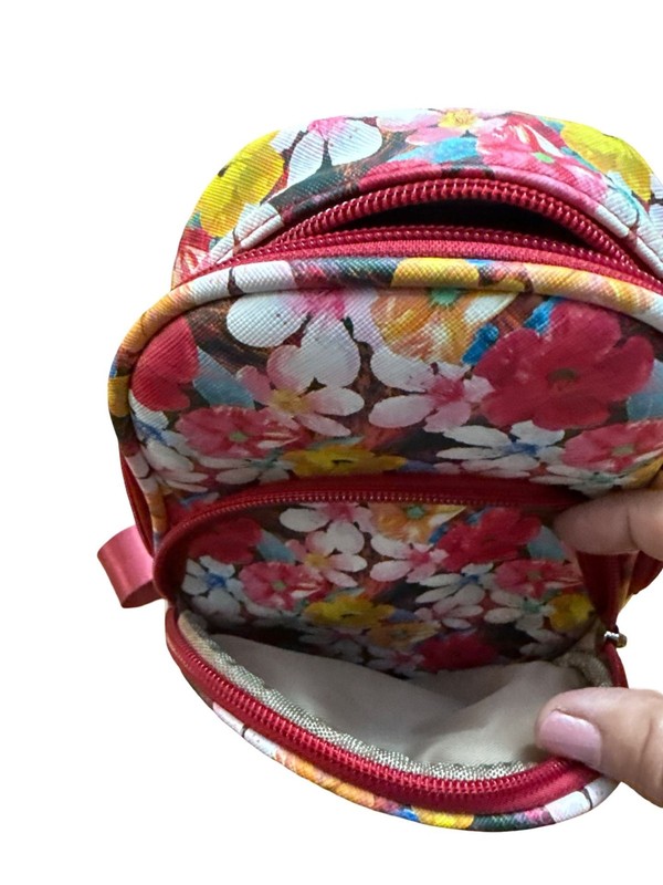 Julia Buxton Floral Printed Vegan Leather Sling Bag gallery