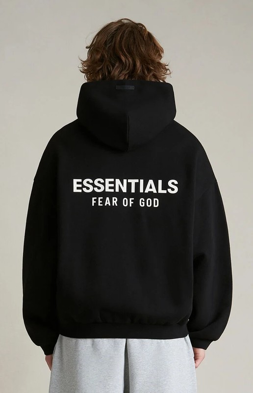 Fear Of God Essentials Fleece Hoodie FW24 - 192HO246250F Men's Size Medium NEW gallery