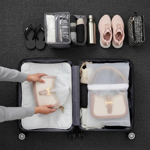 200 Pcs Dust Proof Drawstring Storage Bags, 12.6 x 15 Inches Non Woven Fabric gallery